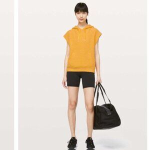 Lululemon Easy Going Hoodie in Heathered Honey Lemon | 8